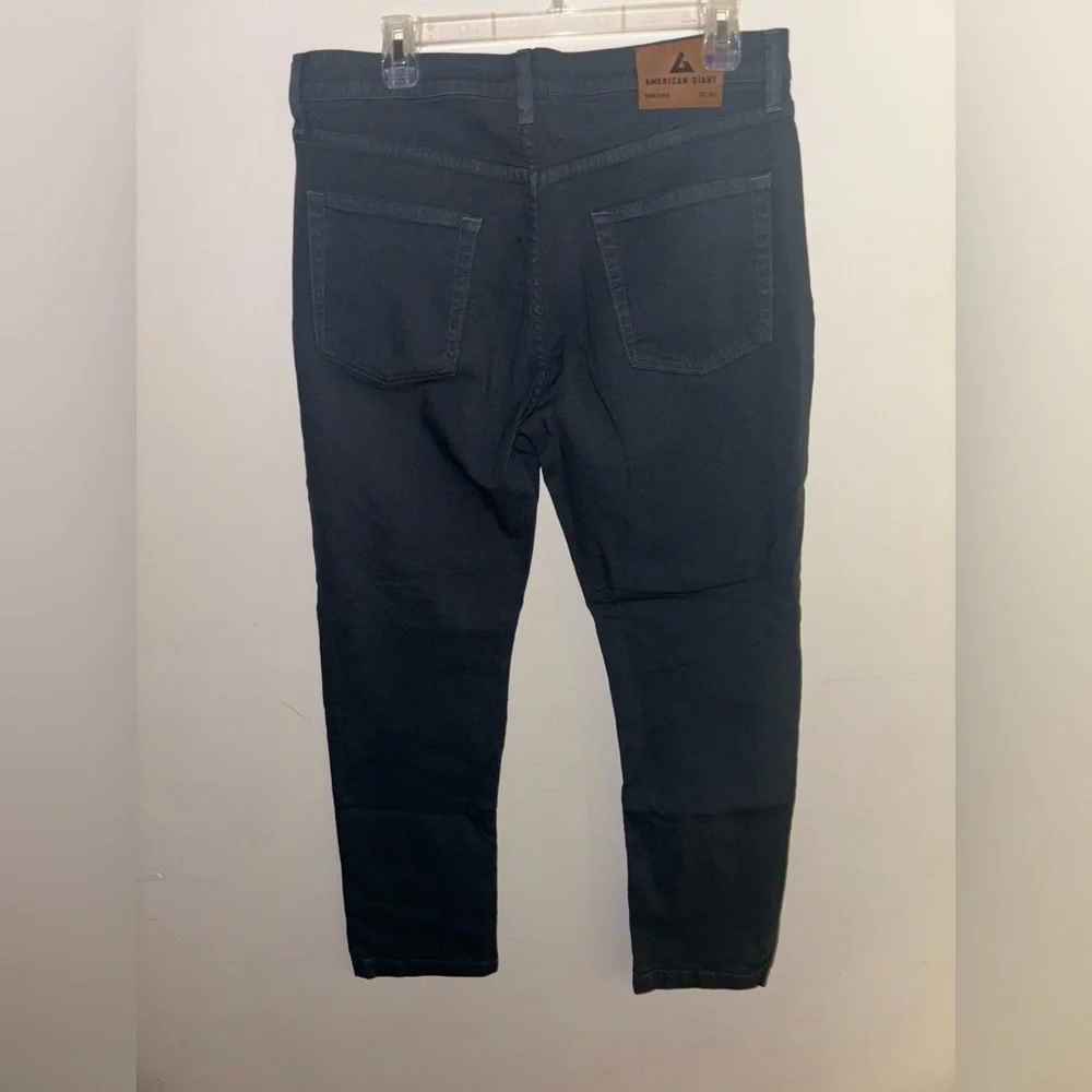 NWOT American Giant Men's Roughneck Pant Straight Vintage Indigo 32 x 30 Casual - Picture 9 of 13